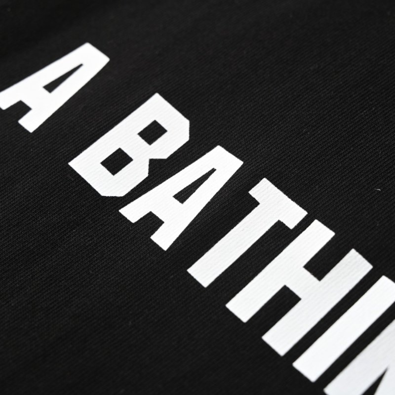 A Bathing Ape Black Logo T-Shirt view