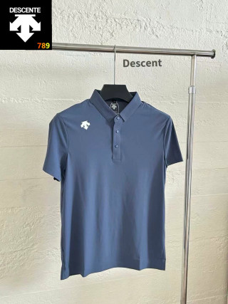 Descente Classic Polo Shirt - Navy Blue view 2
