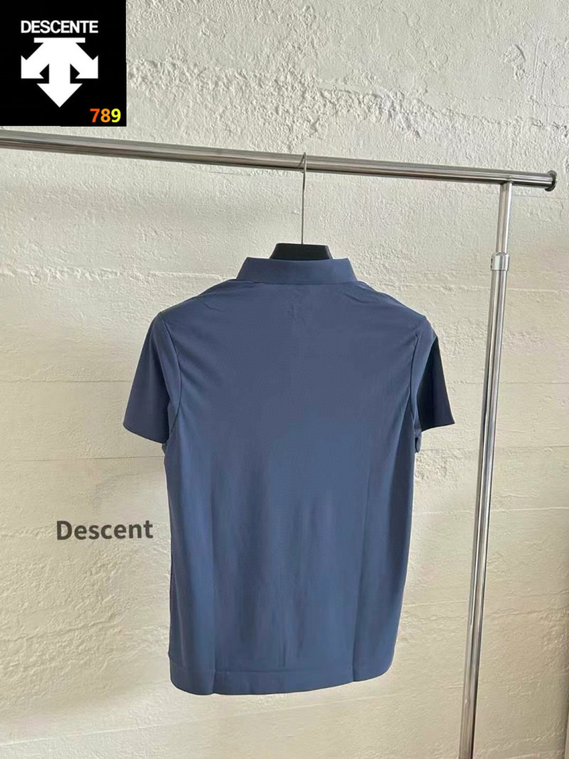 Descente Classic Polo Shirt - Navy Blue view