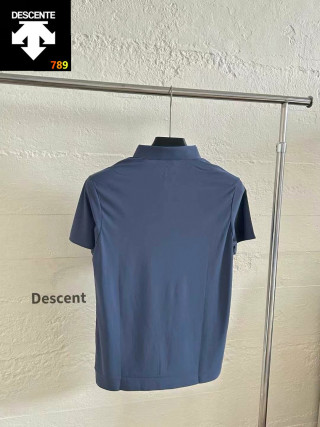 Descente Classic Polo Shirt - Navy Blue view 4