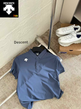 Descente Classic Polo Shirt - Navy Blue view 8