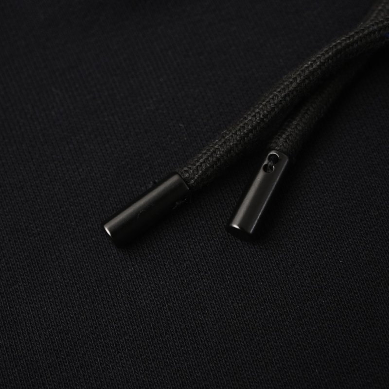 Burberry Signature Rope Embroidery Black Hoodie view