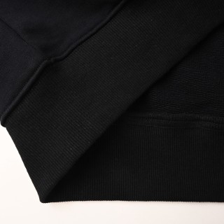 Burberry Signature Rope Embroidery Black Hoodie view 9