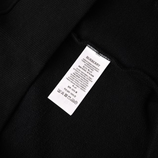Burberry Signature Rope Embroidery Black Hoodie view 10