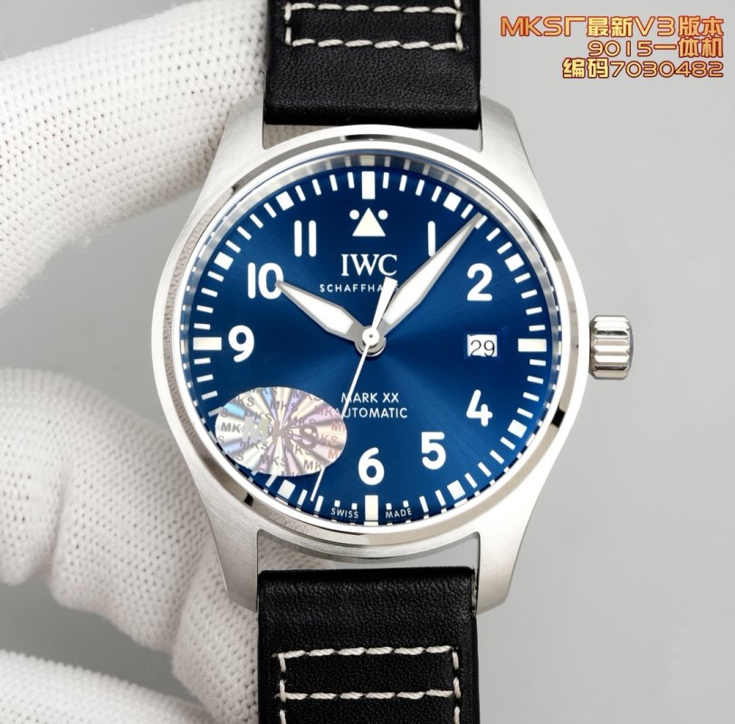 IWC Mark XX Automatic Pilot Watch - Blue Dial