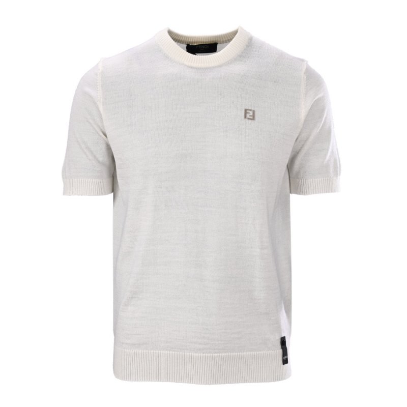 Cream Minimalist Logo Short Sleeve T-Shirt view