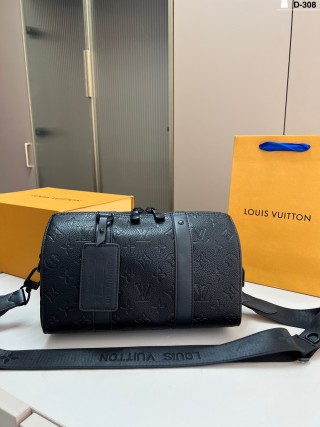 Louis Vuitton Keepall 27 Monogram Canvas Black Travel Bag view 7