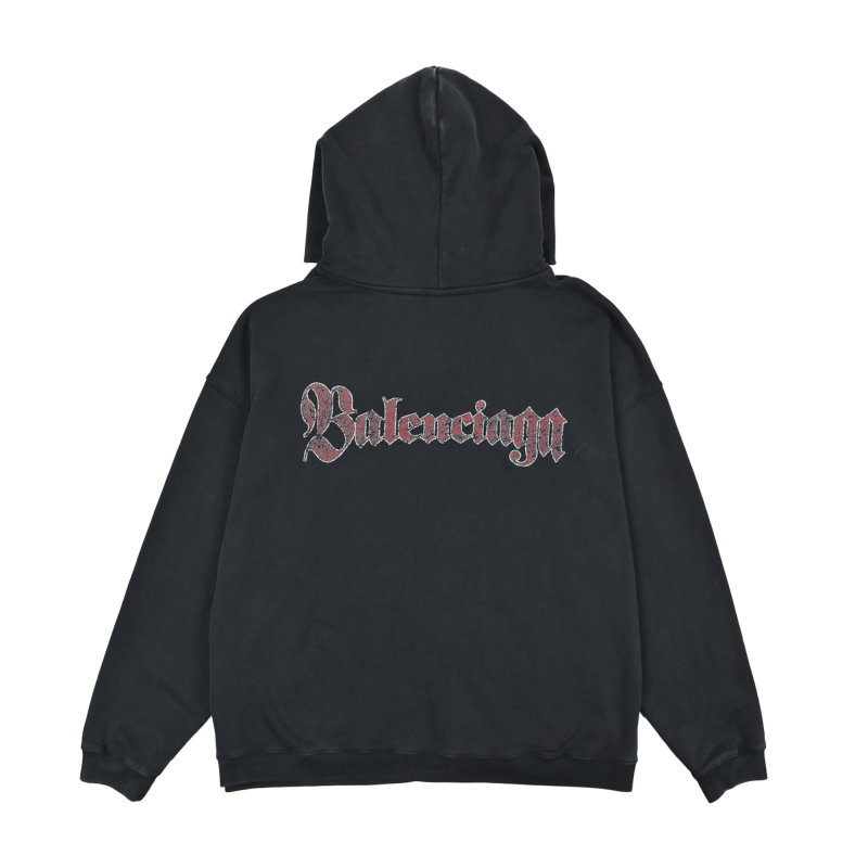 Chrome Hearts Black Multi-Crest Hoodie view
