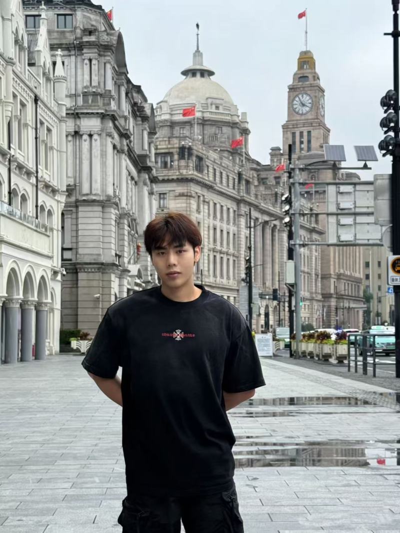 Chrome Hearts Sanskrit Cross Embroidered Black T-Shirt view