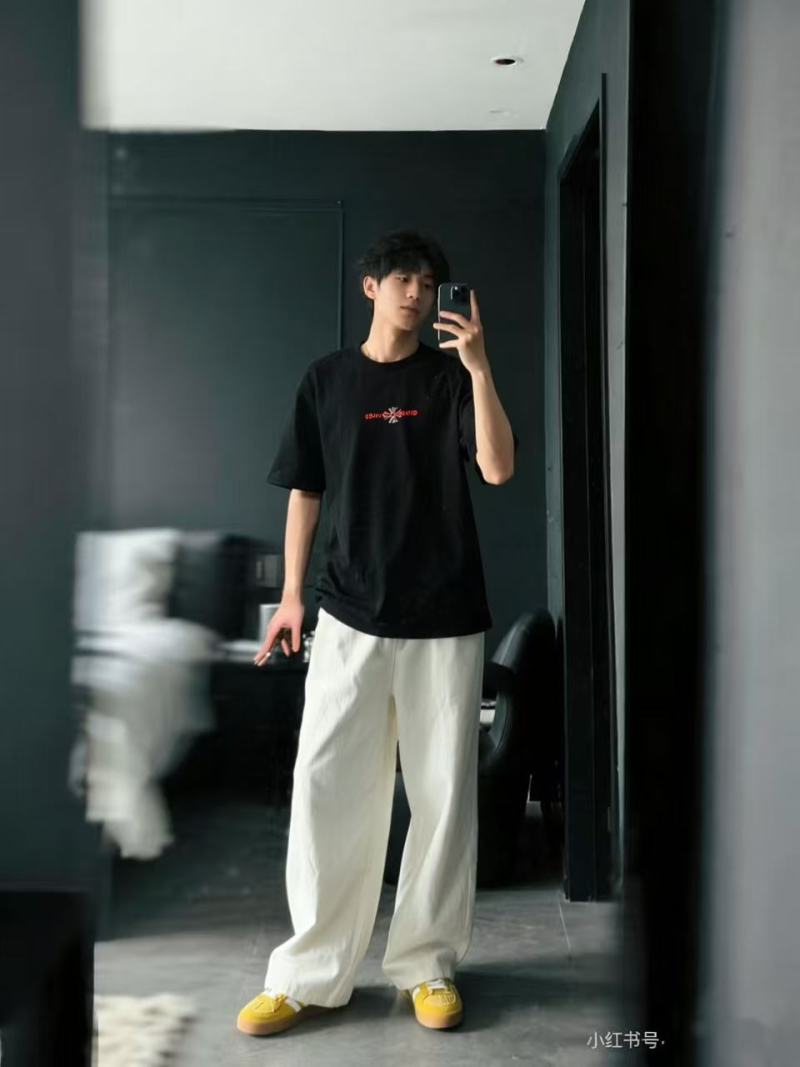 Chrome Hearts Sanskrit Cross Embroidered Black T-Shirt view