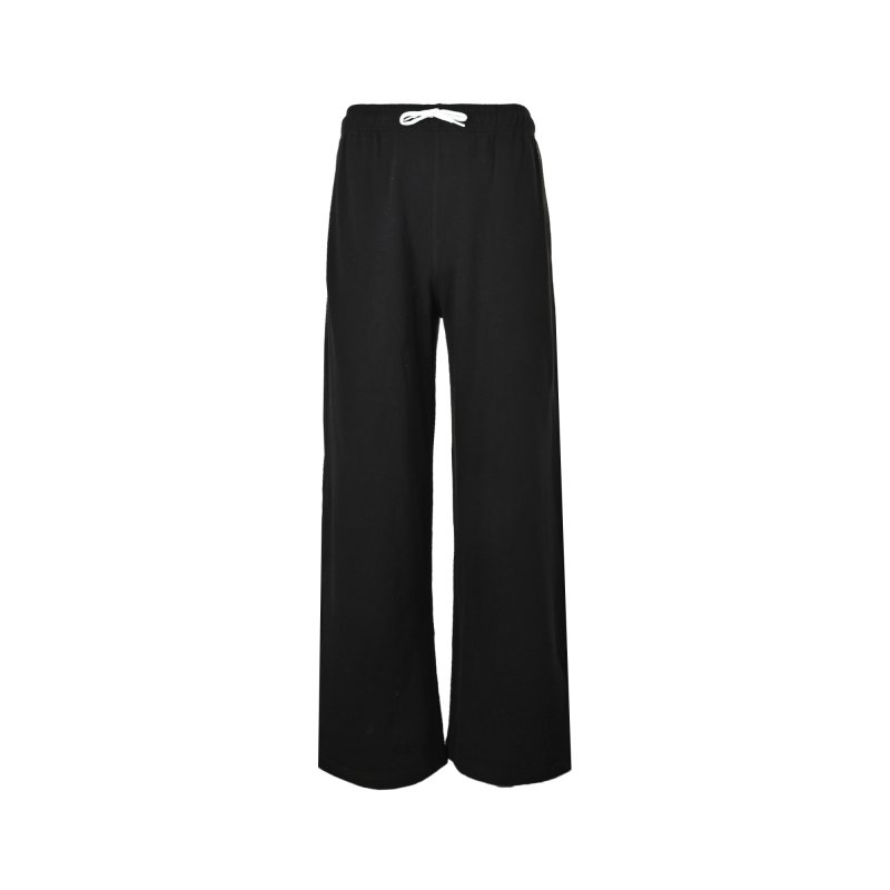 Essentials Black Drawstring Sweatpants view