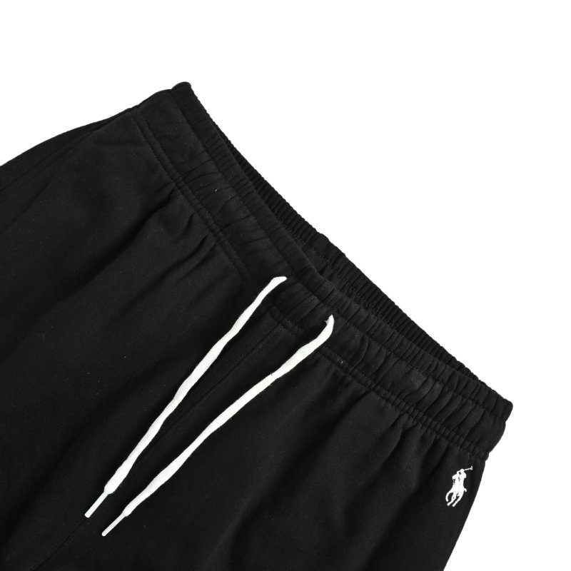 Essentials Black Drawstring Sweatpants view