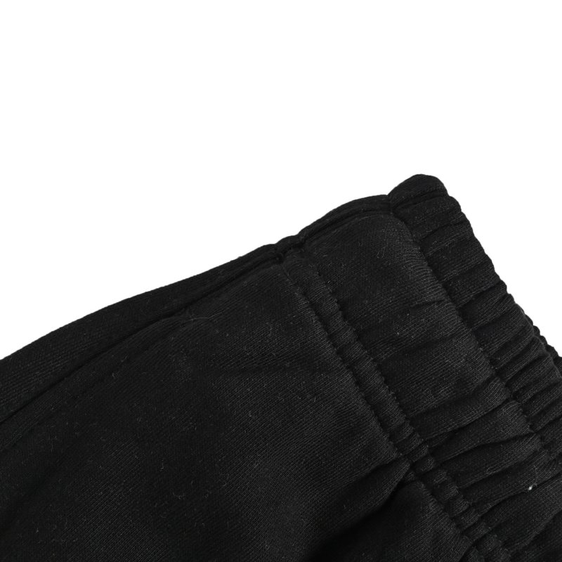 Essentials Black Drawstring Sweatpants view