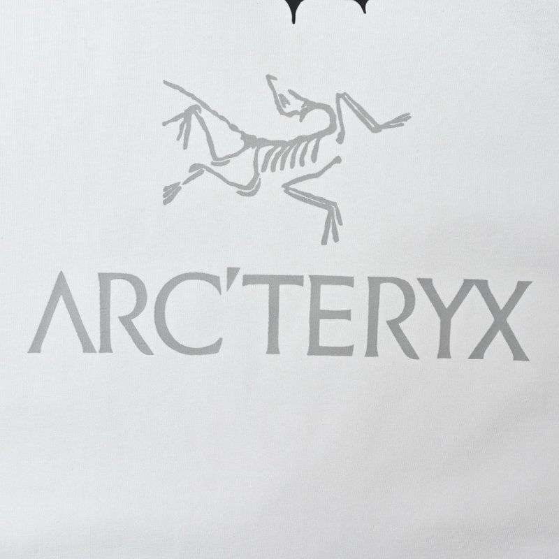 Arc'teryx White Bird Logo T-Shirt with Star Detail view