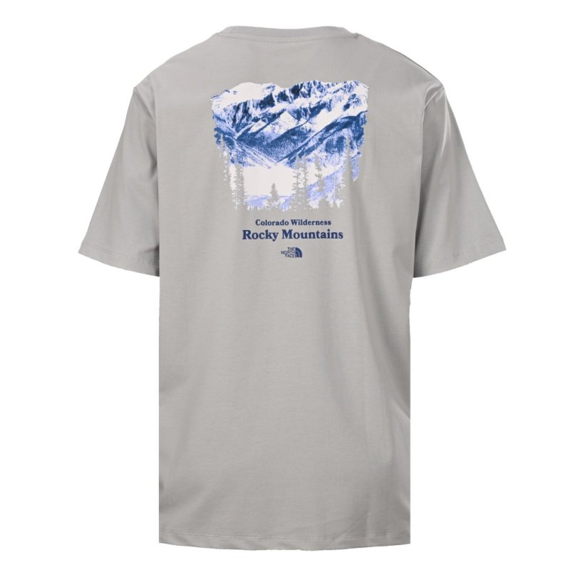 The North Face Rocky Mountains Black T-Shirt view