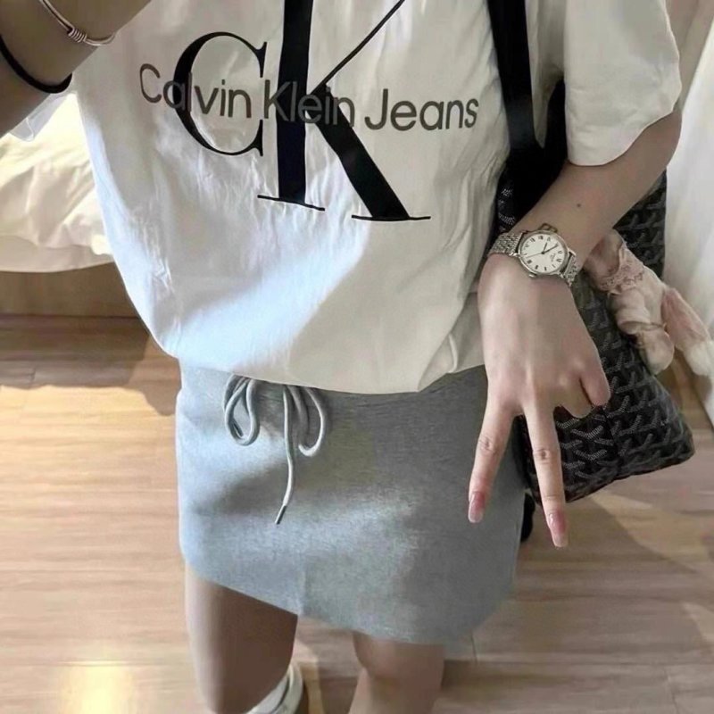 Calvin Klein Jeans White Logo T-Shirt