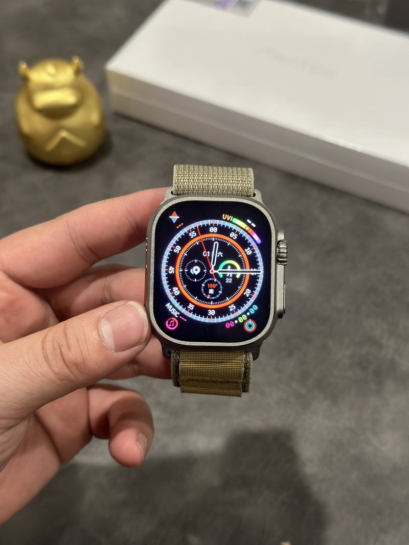Apple Watch Ultra Desert Yellow Tactical Sport Band