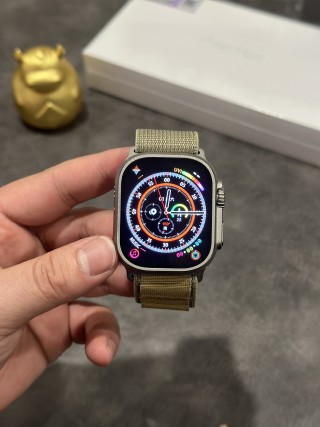 Apple Watch Ultra Desert Yellow Tactical Sport Band