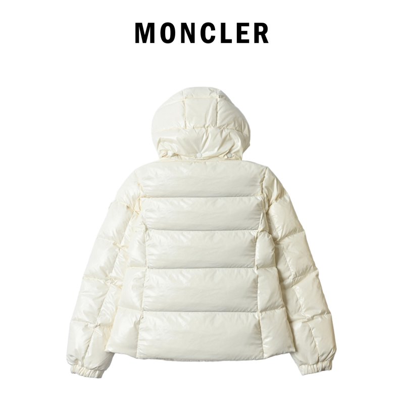 Premium White Puffer Down Jacket – Oversized Fit view