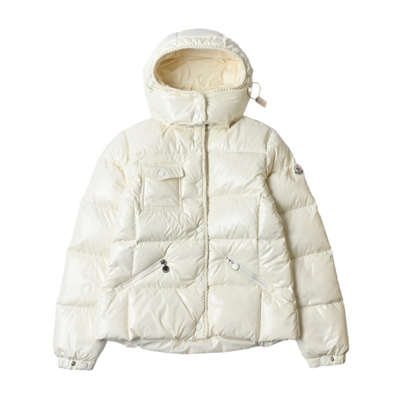 Premium White Puffer Down Jacket – Oversized Fit view