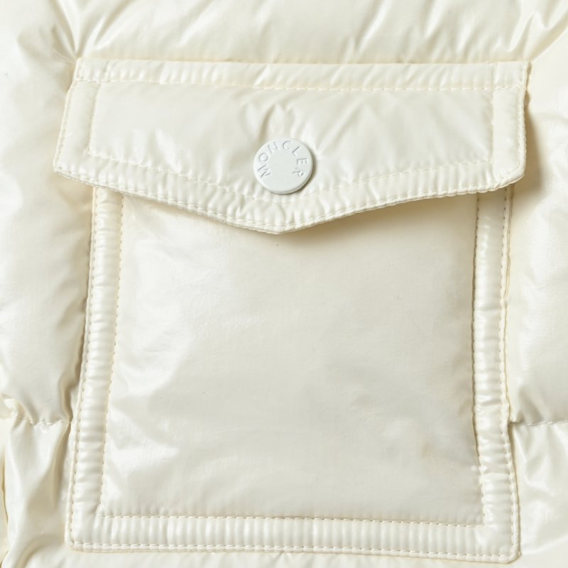 Premium White Puffer Down Jacket – Oversized Fit view