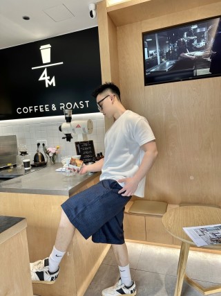 Fendi FF Monogram Navy Shorts view 4