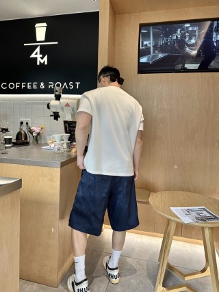 Fendi FF Monogram Navy Shorts view 5