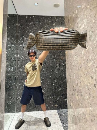 Fendi FF Monogram Navy Shorts view 9