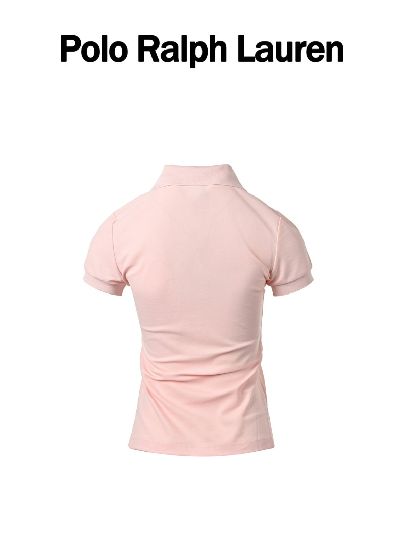 Polo Ralph Lauren Women's Pink Short-Sleeve Polo Shirt view