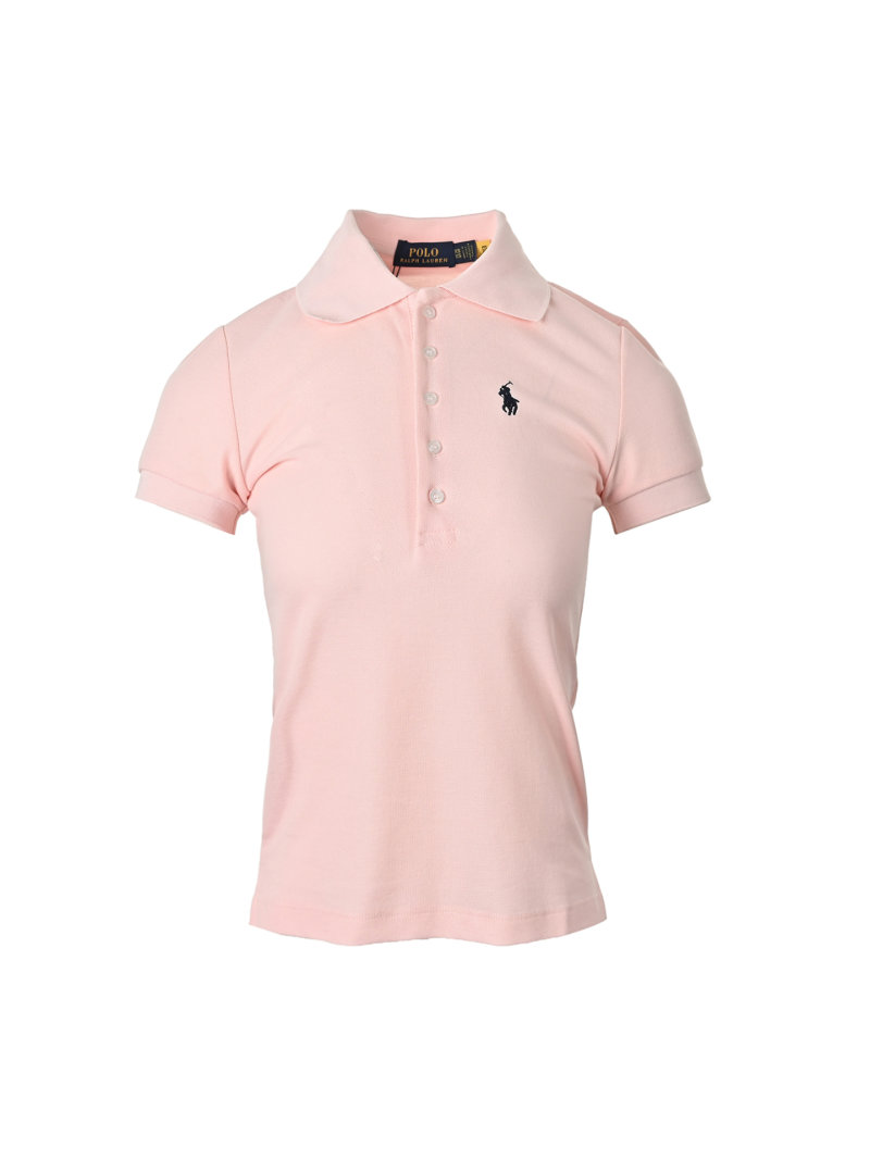 Polo Ralph Lauren Women's Pink Short-Sleeve Polo Shirt view