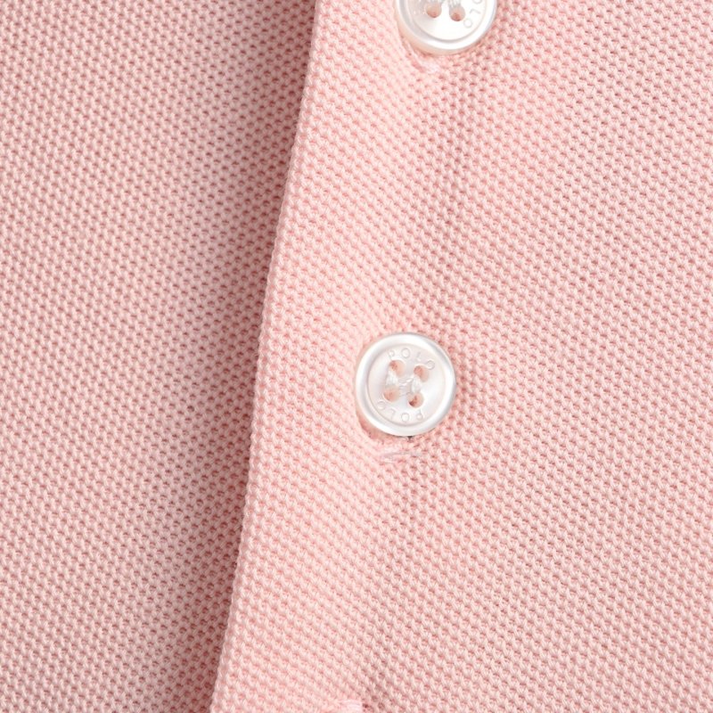 Polo Ralph Lauren Women's Pink Short-Sleeve Polo Shirt view