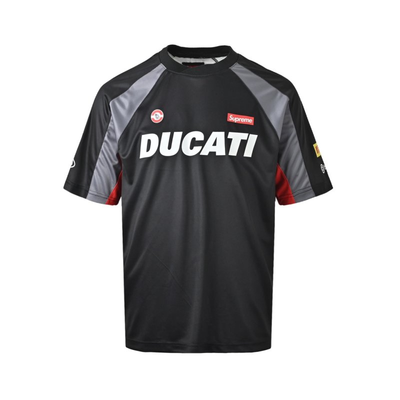Ducati x Supreme Black Racing T-Shirt view