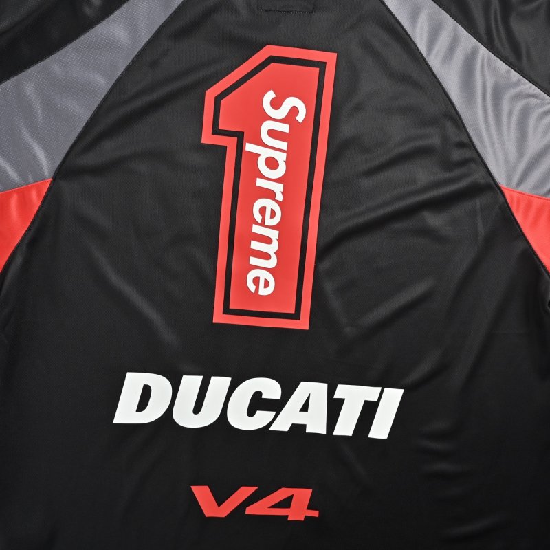 Ducati x Supreme Black Racing T-Shirt view