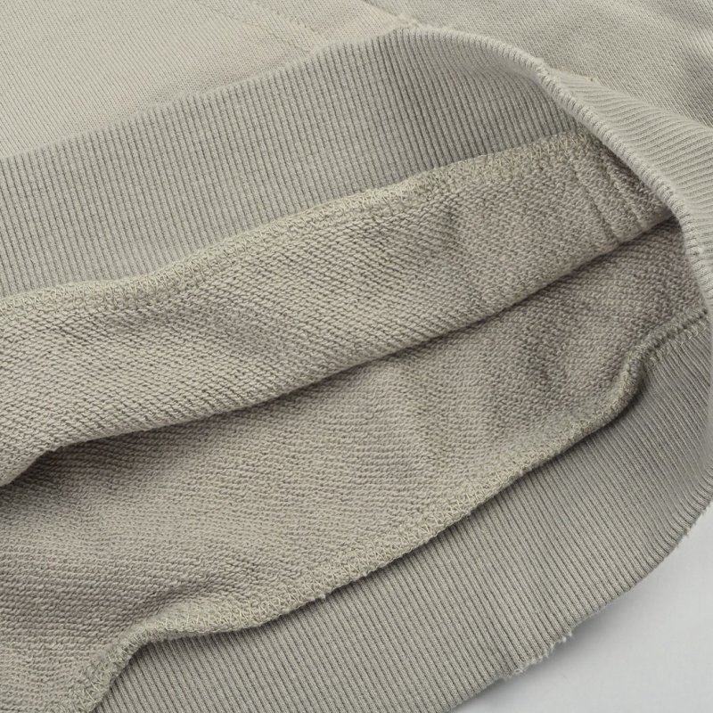 Cream Zip-Up Hoodie Sweatshirt view