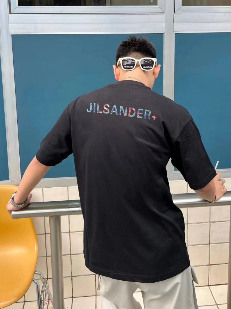 Jil Sander+ Black Logo T-Shirt