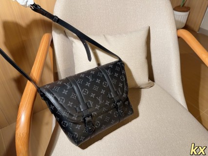 Louis Vuitton Christopher Black Monogram Messenger Bag view 2