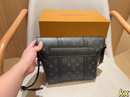Louis Vuitton Christopher Black Monogram Messenger Bag view 4