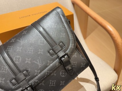 Louis Vuitton Christopher Black Monogram Messenger Bag view 8