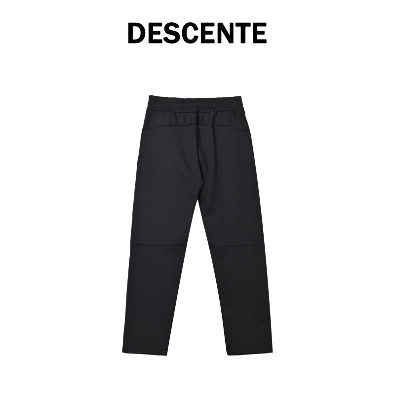 Black Cargo Pants with Grey Utility Pocket Detail view