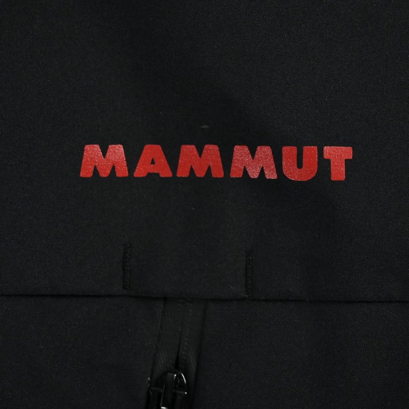 Black Padded Down Jacket with Hood view