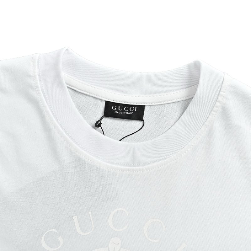 White Oversized Emblem Graphic T-Shirt view