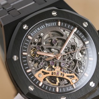 Audemars Piguet Royal Oak Offshore Skeleton Black Dial Men's Watch view 5