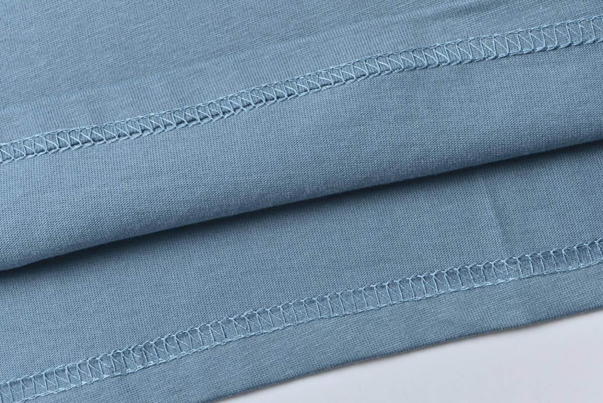 Balenciaga Blue Logo Short Sleeve T-Shirt view