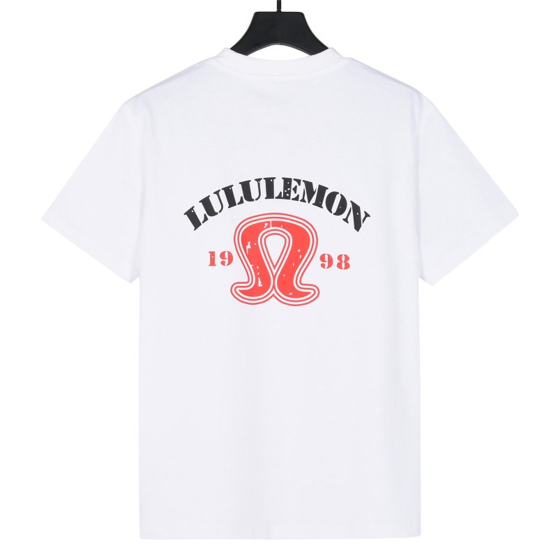 Lululemon 1998 Logo White T-Shirt view