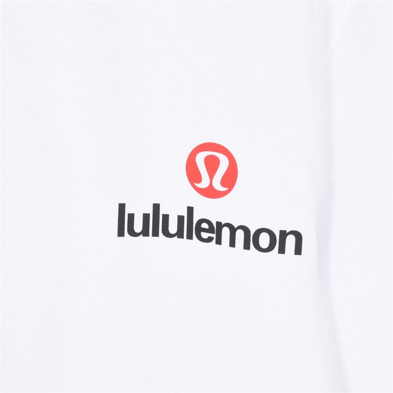 Lululemon 1998 Logo White T-Shirt view
