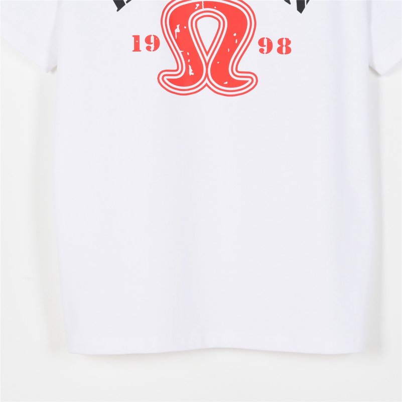 Lululemon 1998 Logo White T-Shirt view