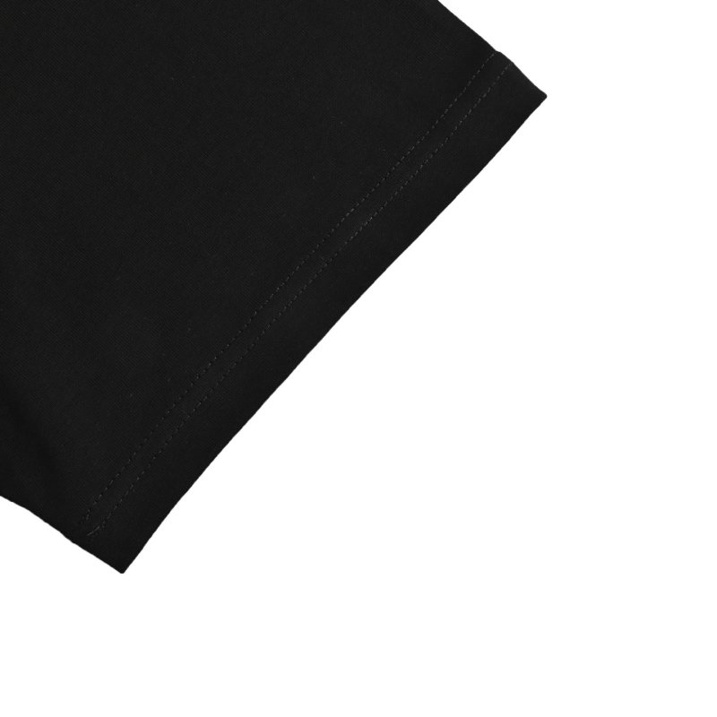 Black Oversized Snake Graphic T-Shirt with Embroidered Detail view
