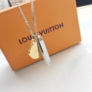 Louis Vuitton Losine Chain Silver Necklace M64217 view 3