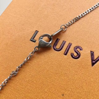 Louis Vuitton Losine Chain Silver Necklace M64217 view 4