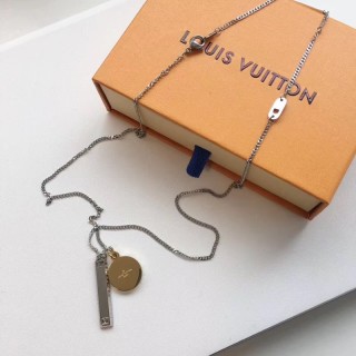 Louis Vuitton Losine Chain Silver Necklace M64217 view 5
